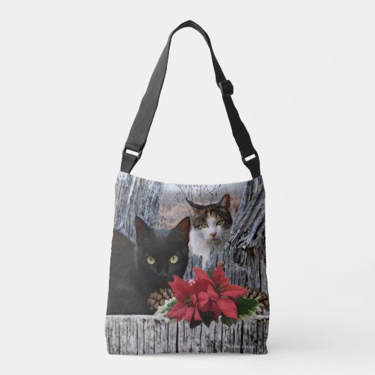 "Een beetje kerstmis" Crossbody Tas (Voorkant)