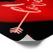 "EEN BEETJE KINDERS..." inspirerend quote Poster (Hoek)