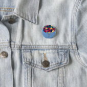 Een beetje kleur ronde button 3,2 cm (In situ)