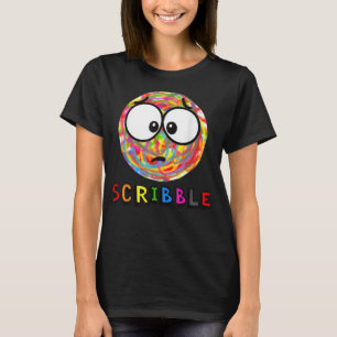 Een beetje kribbel t-shirt