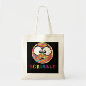 Een beetje kribbel tote bag (Voorkant)