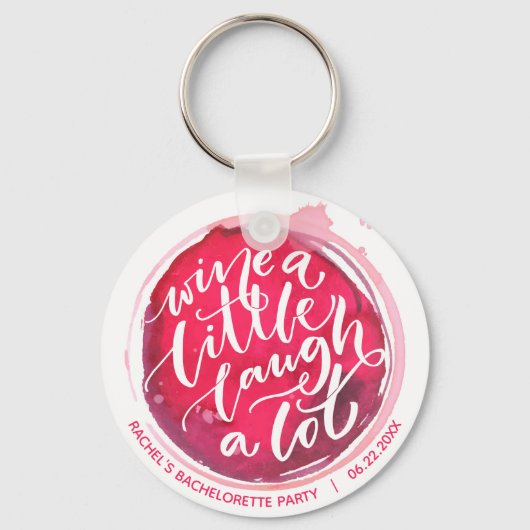 Een beetje lachen een partij keepslag. sleutelhanger (Voorkant)
