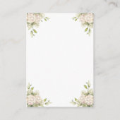 Een beetje Lambchop Waterverf Luier Raffle Informatiekaartje (Achterkant)