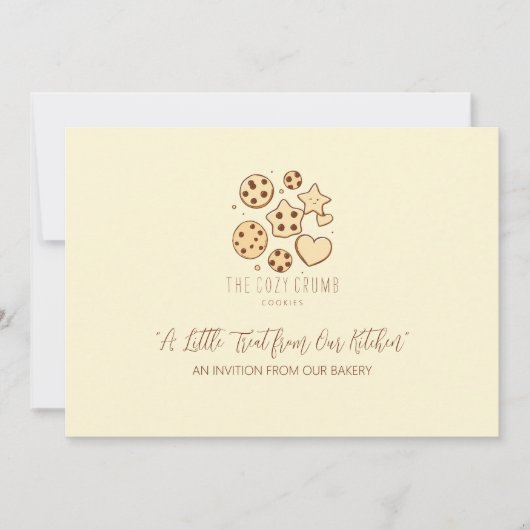 Een beetje lekkers uit onze keuken (Cream) Kaart (Voorkant)