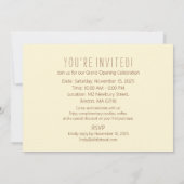 Een beetje lekkers uit onze keuken (Cream) Kaart (Achterkant)