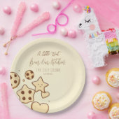 Een beetje lekkers uit onze keuken (Cream) Papieren Bordje (Feest)
