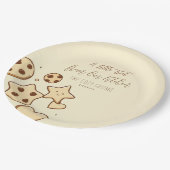 Een beetje lekkers uit onze keuken (Cream) Papieren Bordje (Gekanteld)