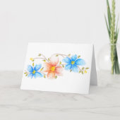 Een beetje Lente Kaart (Voorkant)