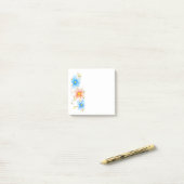 Een beetje lente post-it® notes (Op bureau)