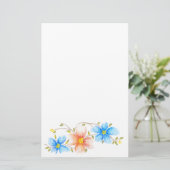 Een beetje lente stationair briefpapier (Staand voorkant)