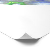 Een beetje lentekruitenbloemfee poster (Hoek)