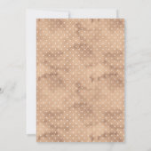 Een beetje leuke man paddenstoel Herfst Baby showe Kaart (Achterkant)