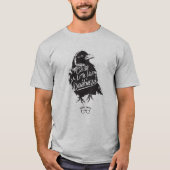 Een beetje licht in het donker t-shirt (Voorkant)