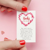Een beetje lief Baby shower boeken voor Baby Informatiekaartje