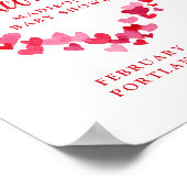 Een beetje lief Baby shower welkom teken Poster (Hoek)