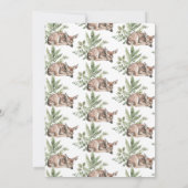 Een beetje lief is onderweg naar het Baby shower Kaart (Achterkant)