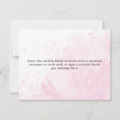 Een beetje lief Snoep Baby shower Bedankkaart (Achterkant)