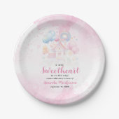 Een beetje lief Snoep Baby shower Papieren Bordje (Voorkant)