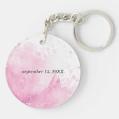 Een beetje lief Snoep Baby shower Sleutelhanger (Achterkant)