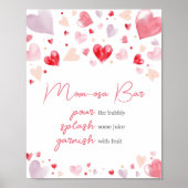 Een beetje lief Valentijn mam osa bar Poster (Voorkant)