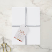 Een beetje lief Valentijns Douche Favor & Cadeaulabel (Met Touw)