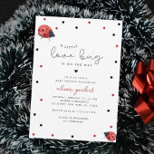 Een beetje liefde Bug Schattige Genderneutraal Bab Kaart