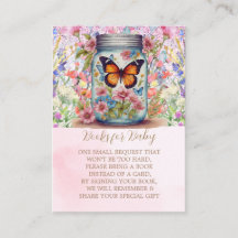 Een beetje liefde in een pot vlinder baby shower