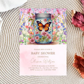 Een beetje liefde in kleine pot Butterfly Baby sho Kaart