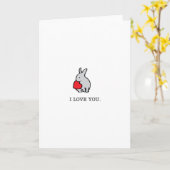 Een beetje liefde kaart (Gele Bloem)