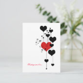 Een beetje liefde sturen... briefkaart (Staand voorkant)