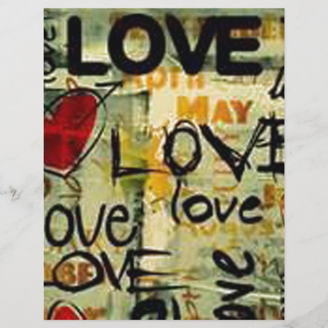 Een beetje liefdesgraffiti (Voorkant)