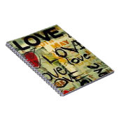 Een beetje liefdesgraffiti notitieboek (Rechterzijde)