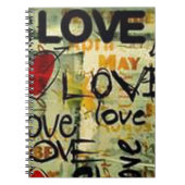 Een beetje liefdesgraffiti notitieboek (Voorkant)