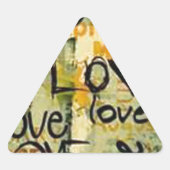 Een beetje liefdesgraffiti sticker (Voorkant)