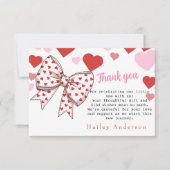 Een beetje lieverd dank je Baby shower Kaart (Voorkant)