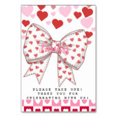 Een beetje lieverd gunsten kaart (Achterkant)