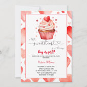 Een beetje lieverd valentijn harten Geslacht onthu Kaart (Voorkant)