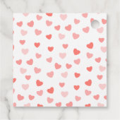 Een beetje lieverd | VALENTIJNSDAG BABY SHOWER Bedankjes Labels (Achterkant)