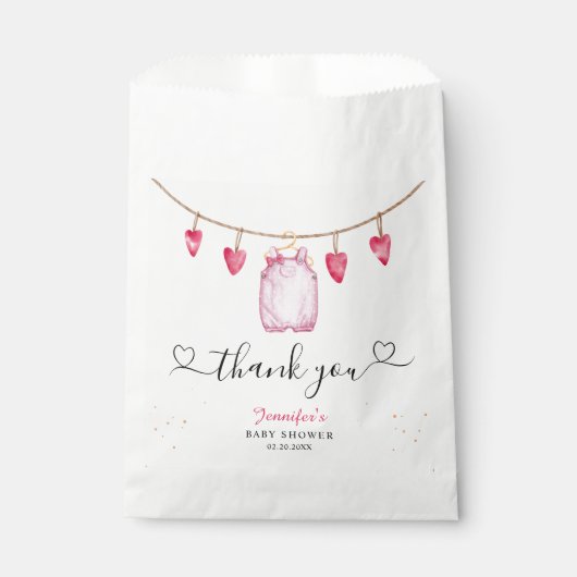 Een beetje lieverd | VALENTIJNSDAG BABY SHOWER Bedankzakje (Voorkant)