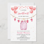 Een beetje lieverd | VALENTIJNSDAG BABY SHOWER Kaart (Voorkant)