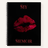 Een beetje lip notitieboek (Voorkant)