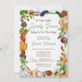 Een beetje lokaal geteelde Baby is op de weg douch Kaart (Voorkant)