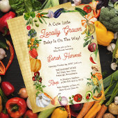 Een beetje lokaal geteelde Baby is op de weg douch Kaart