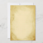 Een beetje lokaal geteelde Baby is op de weg douch Kaart (Achterkant)