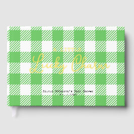 Een beetje Lucky Charm baby shower Gastenboek