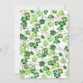 Een beetje Lucky Charm Baby shower Kaart (Achterkant)