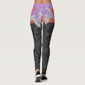 Een beetje meer Bling Pop Mode Leggings (Achterkant)