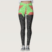 Een beetje meer Bling Pop Mode Leggings (Voorkant)