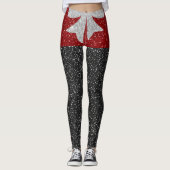 Een beetje meer Bling Pop Mode Leggings (Voorkant)