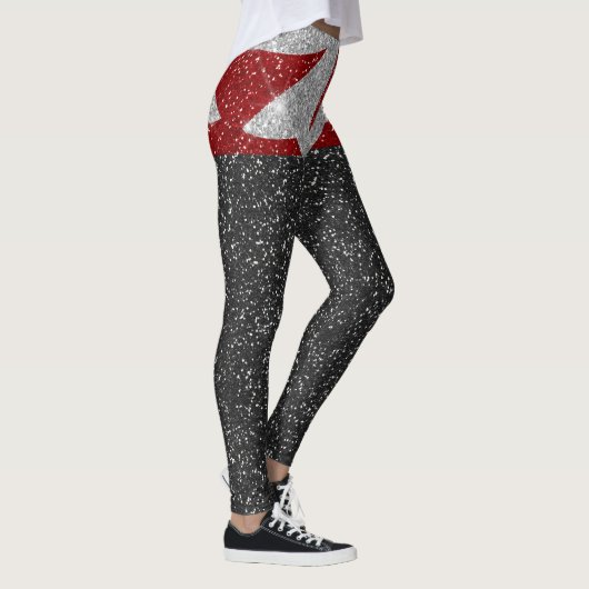 Een beetje meer Bling Pop Mode Leggings (Rechts)